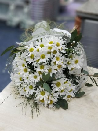 Zarif Papatya Buketi, Tavşanlı çiçekçi